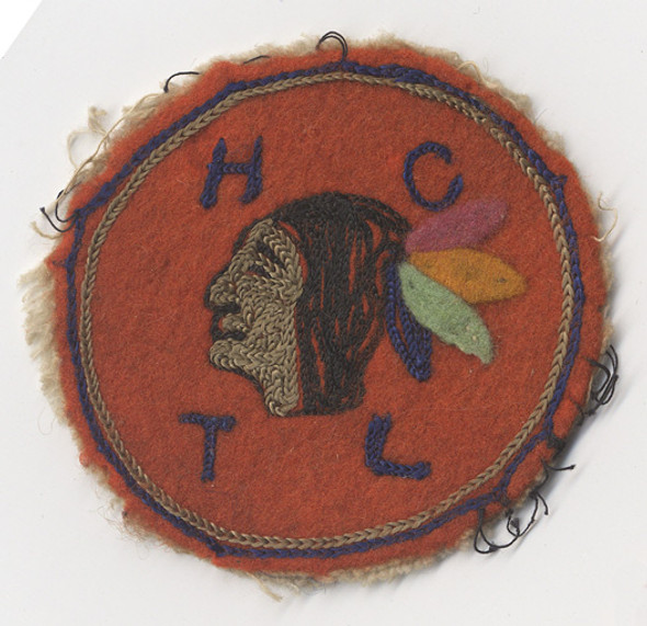 BEING RESEARCHED Patch with HCTL and Native American Head NOT FOR SALE UNTIL IDed