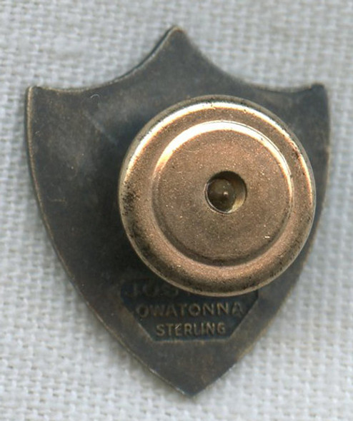 BEING RESEARCHED - Sterling 1942 Pin with Branches & A by Josten's - NOT FOR SALE UNTIL IDENTIFIED