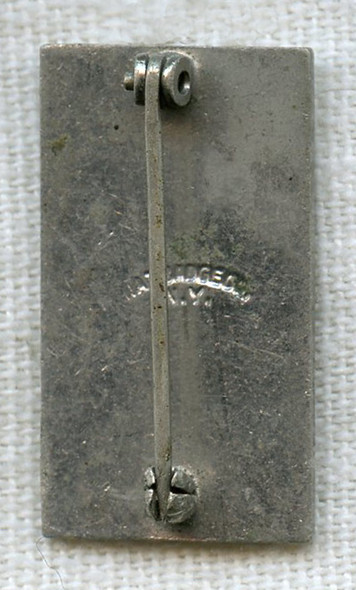 BEING RESEARCHED - Unidentified Enameled "LT" Pin Made in New York - NOT FOR SALE UNTIL IDENTIFIED