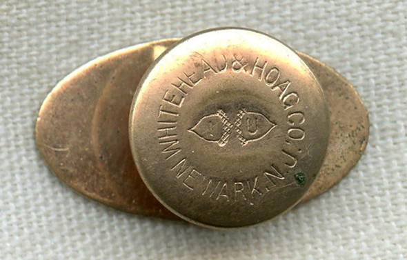 BEING RESEARCHED - Unidentified SRD Pin with Arrow by Whitehead & Hoag NOT FOR SALE UNTIL IDENTIFIED