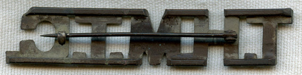 BEING RESEARCHED - Unidentified "T.H.M.T.C." Badge - NOT FOR SALE UNTIL IDENTIFIED