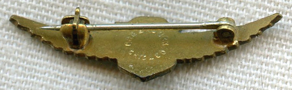 BEING RESEARCHED - "IAS" Lapel Wing by Greenduck - NOT FOR SALE UNTIL IDed