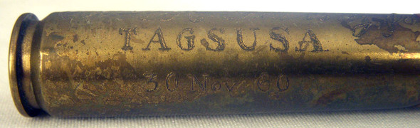 1960 US Army Swagger Stick Presented to Col L.A. Guessaz, Jr TAGSUSA