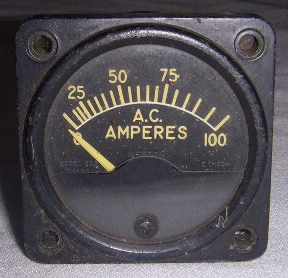 BEING RESEARCHED - Unidentified Aircraft Instrument by Weston - NOT FOR SALE TIL IDed