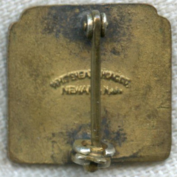 BEING RESEARCHED - Numbered 1910s-WWI WB Manufacturing Co. Worker Badge  - NOT FOR SALE TIL IDed