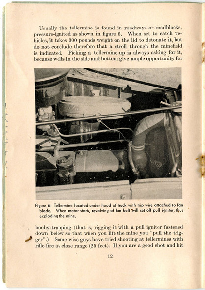 WWII US Navy Manual NavPers 16110: Booby Traps IDed to a Seabee