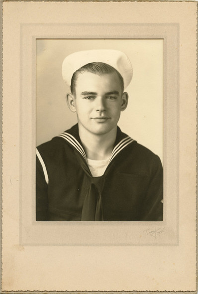 Classic WWII Sailor Photo