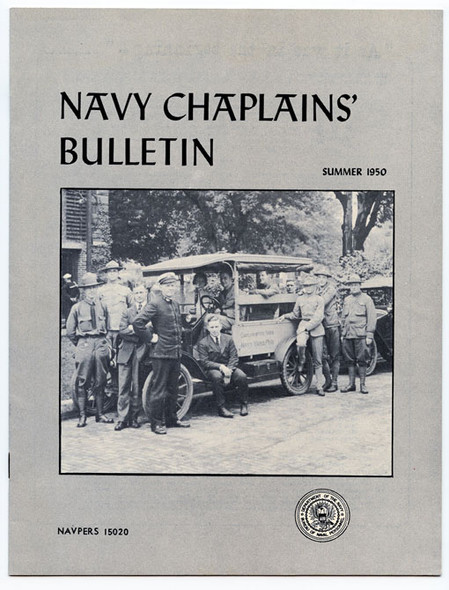 United States Navy Chaplains' Bulletin Summer 1950
