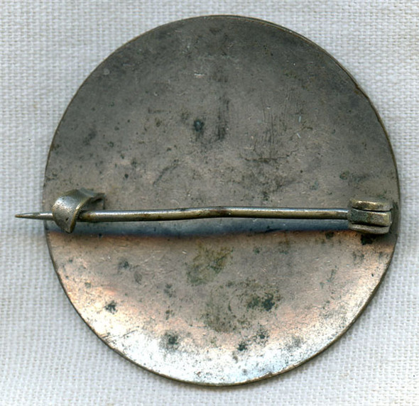 Circa 1908 Massachusetts Professional Chauffeur License Badge