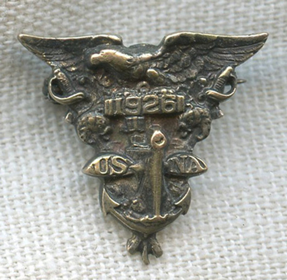 Small Size 14K Gold USNA (Annapolis) Class of 1926 Class Pin by B.B.& B.