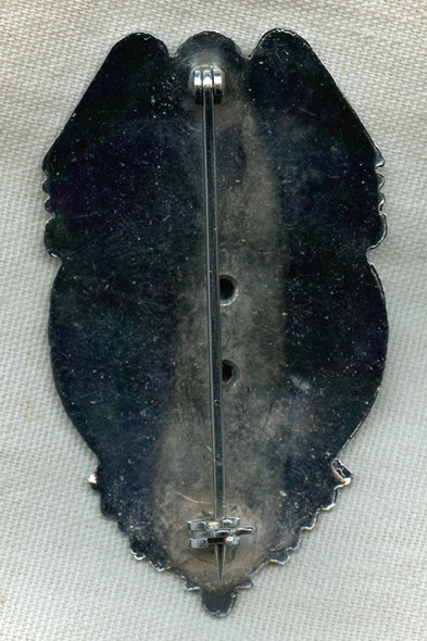 Korean War Era US Navy Task Force 70 Firefighter Badge #38