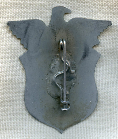 1930s-WWII Portsmouth Naval Shipyard Leadingman Badge for Submarine Worker