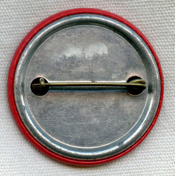 WWII Lost Boat USS Triton SS-201 Celluloid Launch Button / Badge