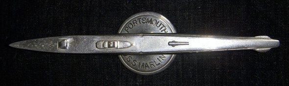 WWII Submarine Model of USS Marlin from Portsmouth Naval Shipyard