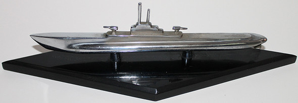Fabulous Extra-Large WWII USN Submarine Desk Model from Portsmouth Naval Shipyard