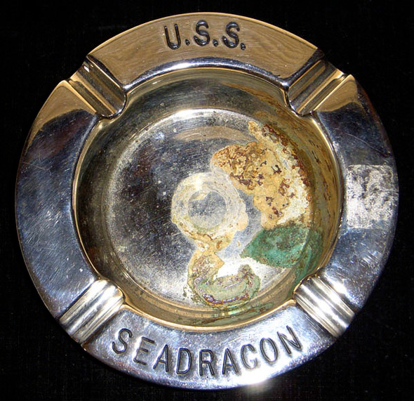 WWII USS Seadragon (SS-194) Ashtray