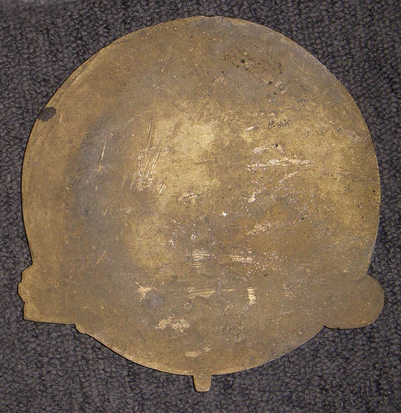 WWII-1950 Hand-Painted Bronze Plaque of USS Bang SS-385