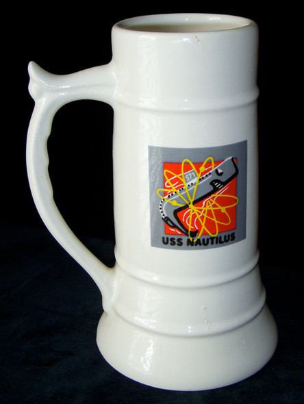 Early 1970s USS Nautilus SS-571 Beer Mug of Ship's Medic Eugene "Gene" "Doc" Bonner