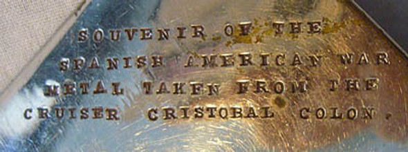 Great Span-Am Belt Buckle from Spanish Ship Metal