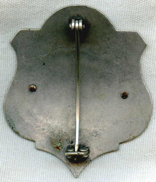 1930s Boston Navy Yard "Leadingman" Worker Identification Badge