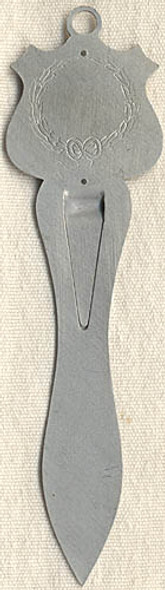 1920s Duralumin Zeppelin Bookmark