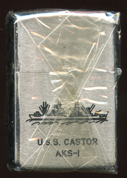 Mint, Unfired Mid-1950s USN Ship Lighter for USS Castor AKS-1 by Prince