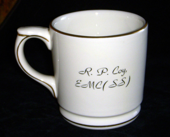 1950s USS Albacore Submariner's Coffee Mug