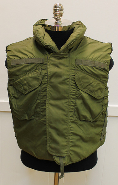 Nice Vietnam War 1969 Dated Frag Jacket Body Armor Marked to US Naval Facility Brawdy Wales