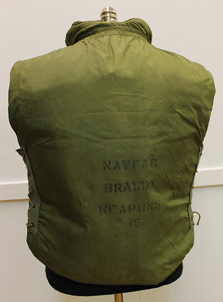 Nice Vietnam War 1969 Dated Frag Jacket Body Armor Marked to US Naval Facility Brawdy Wales