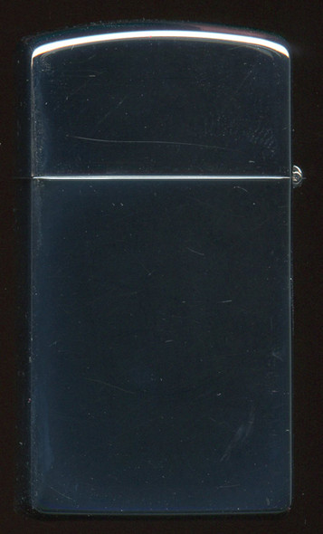 Unfired, Near Mint 1977 Slim Zippo Lighter for USN Ship USS Long Beach CGN-9