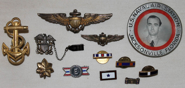 BEING RESEARCHED-WWII Grouping USN Pilot & Navy Cross Winner, Lt. Commander-NOT FOR SALE UNTIL ID'D