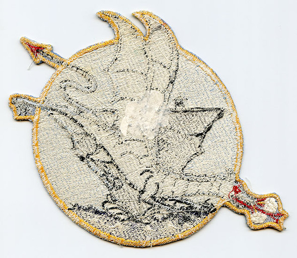 Rare Korean War USN VF-192 'Flying Dragons' Jacket Patch
