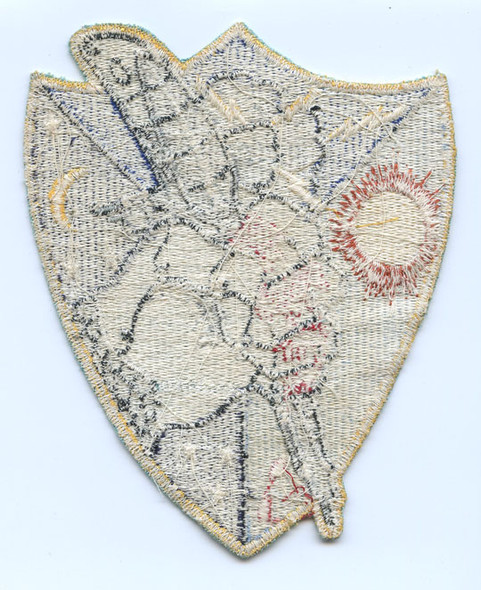 Circa 1950 US Navy VS-25 (Anti-Submarine Squadron 25)  Large Jacket Patch