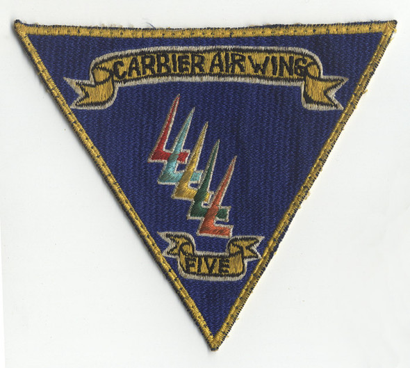 1960s Japanese-Made USN CVW 5 (Carrier Air Wing 5) Jacket Patch