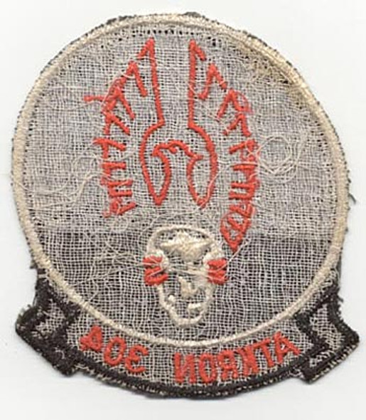 1960s USN Attack Squadron 304 (VA-304) Jacket Patch