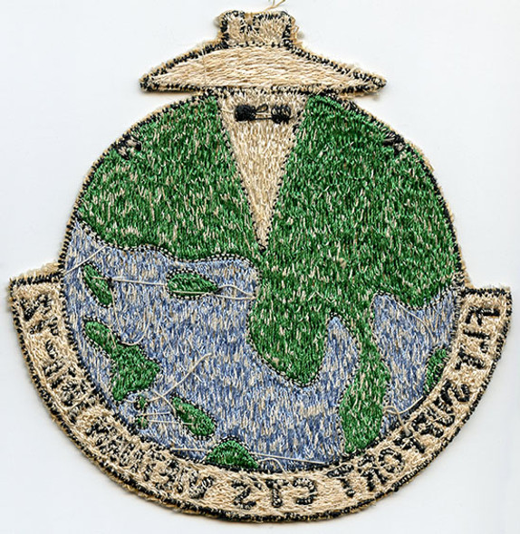 Great USN 1971-72 Fleet Support CT's Vietnam Philippine-Made Jacket Patch