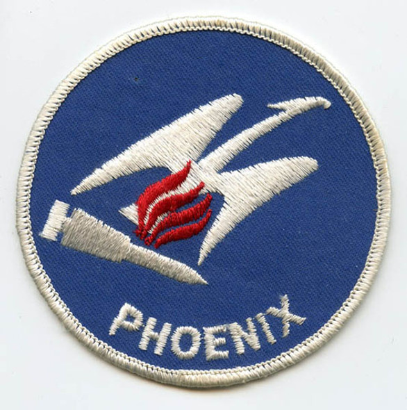1970s-1980s USN Phoenix Missile Jacket Patch (Used on F-14 Tomcats)