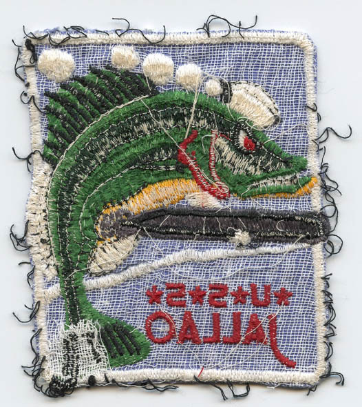 Early 1950s US Made Submarine Patch for US Navy USS Jallao SS-368