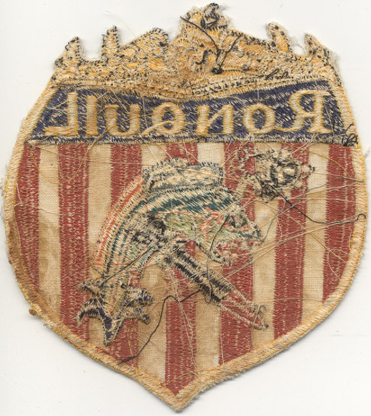 Ca 1960 Japanese-Made US Navy USS Ronquil SS-396 Patch