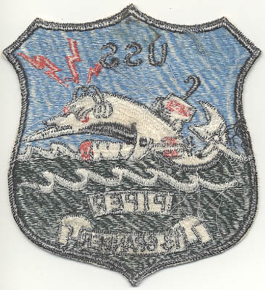 1960s Okinawan-Made USS Piper SS-409 Jacket Patch