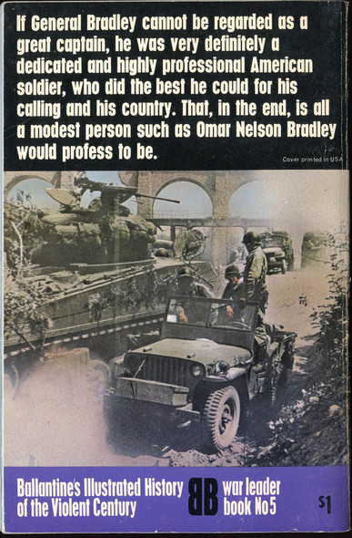 "Bradley" War Leader Book No. 5 Ballantine's Illustrated History of the Violent Century Chas Whiting