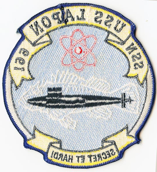 Early 1990s USN Submarine Patch for USS Lapon (SSN-661)