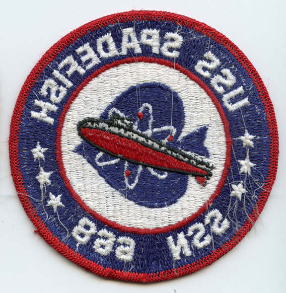 Ca. 1980s-1990s USS Spadefish SSN-668 Patch