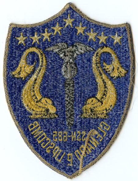 1980s USS Glenard P. Lipscomb (SSN-685) Pocket Patch