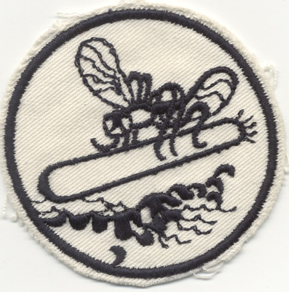 Nice Early World War II US Navy LARGE SIZE PT Boat Sleeve Rate in White Twill