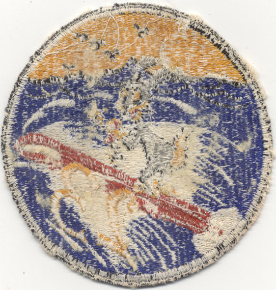 Very Rare WWII US Navy MTB RON 23 Motor Torpedo Boat Squadron Jacket Patch Bugs Bunny