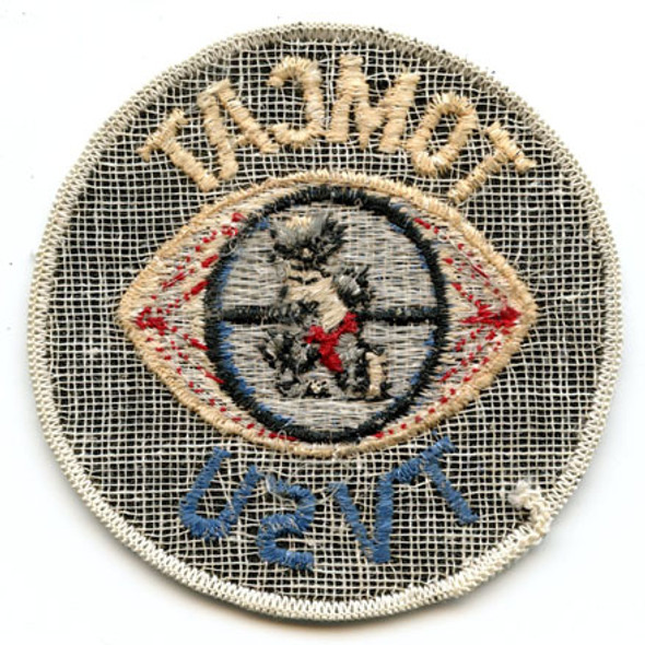 1980s Grumman F-14 Tomcat TVSU (TV Sensing Unit) Patch Used by USN & Factory Test Pilots