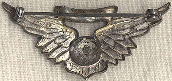 Sterling WWII USN Air Crew Wing by H+H