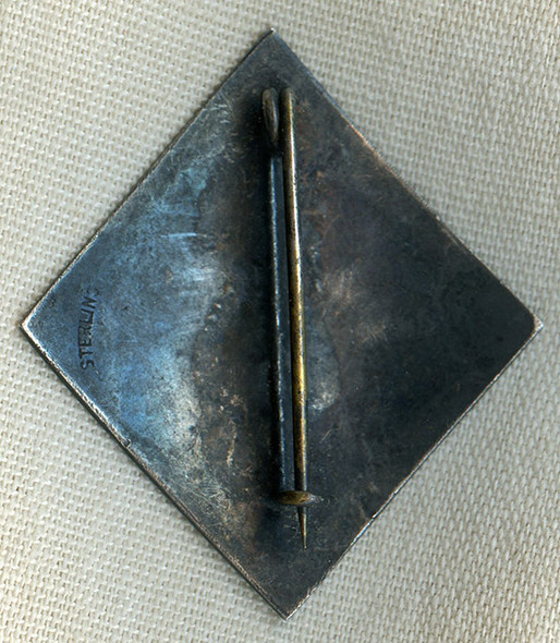 Late 19th C. Civil War Veteran Badge for the 12th New Hampshire Volunteer Infantry