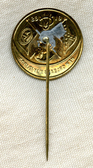 Rare 1903 UCV United Confederate Veterans National Reunion Badge from New Orleans